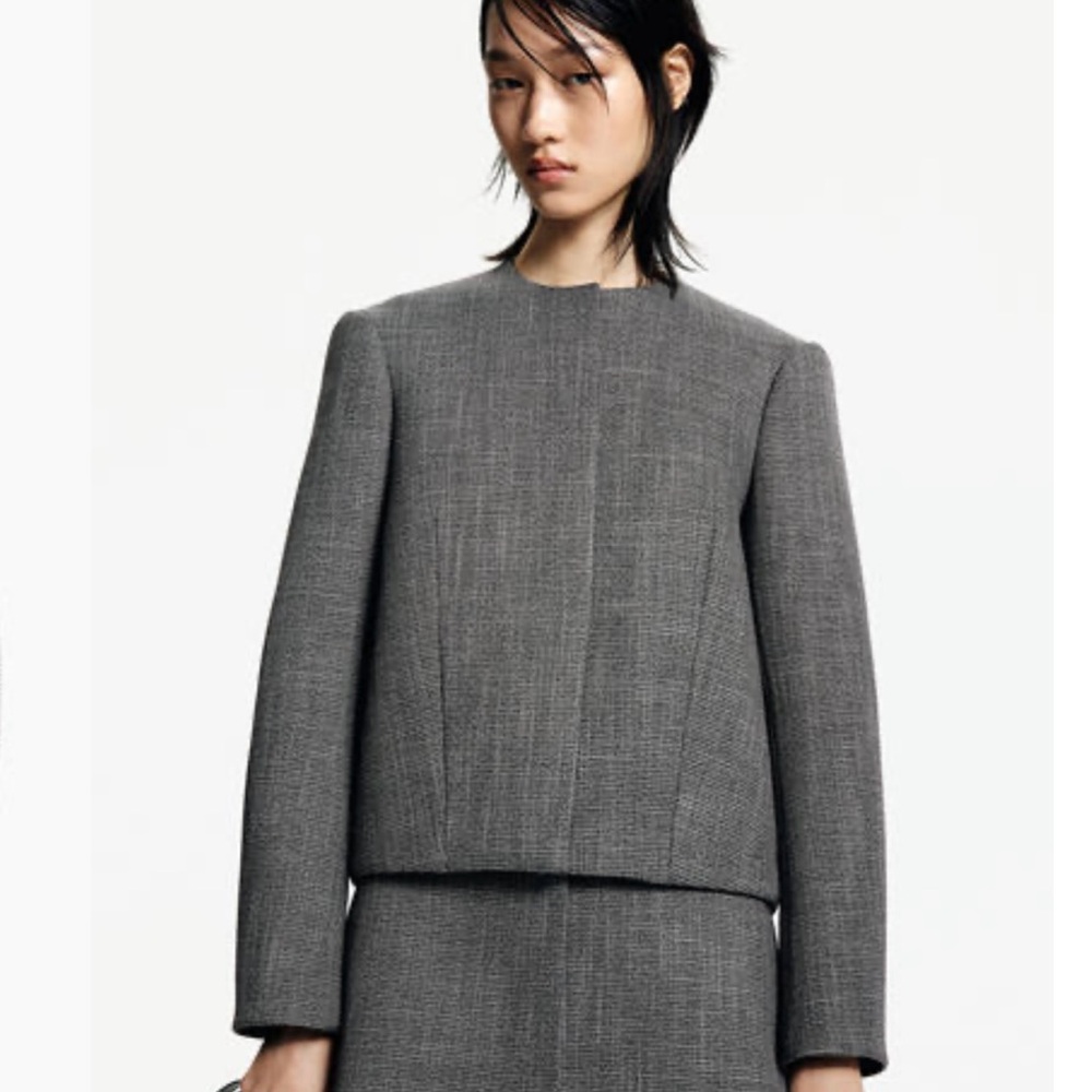 H&M Structured Twill Jacket